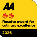 AA 2 Rosette Award or Culinary Excellence 2026