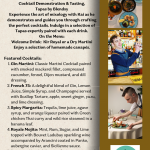 Kai's Cocktail masterclass Thursday 8th February 24