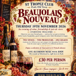 Beaujolais Nouveau At The St Tropez Club